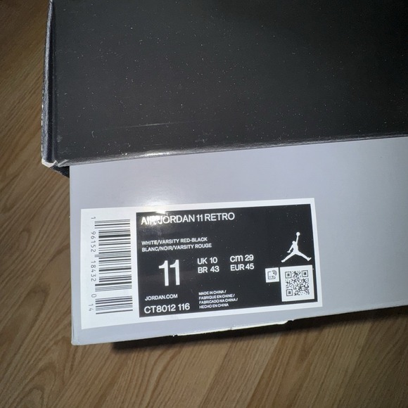 Jordan 11 Retro High Cherry (2022) Men's Size 11